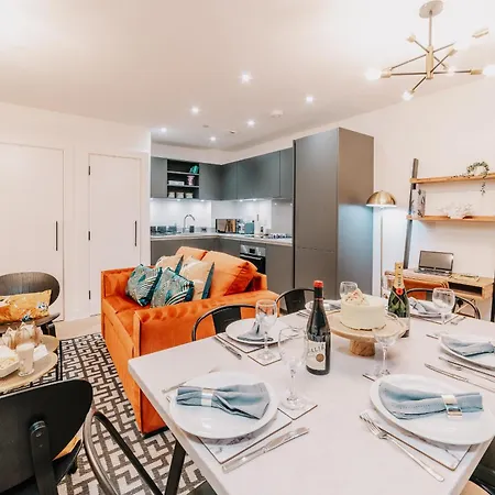 Apartamento Boutique Grade Ii Listed Gem, Centre, Fast Wifi, Family/ Contractors